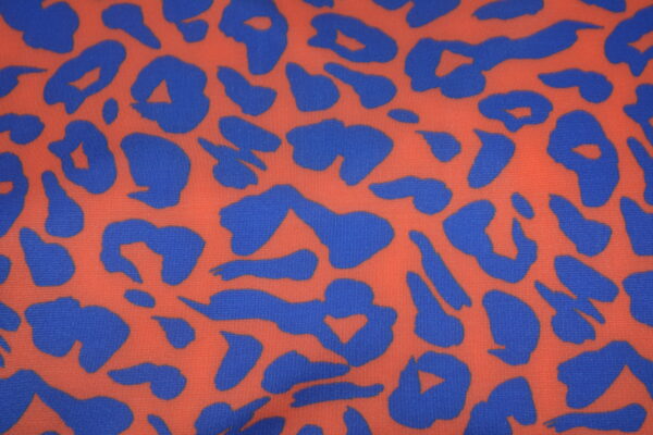 Leopardo Orange Blue