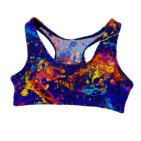 Top Clasico Caos Purple