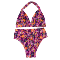 Traje de Baño Lotus Paisley Purple Rose