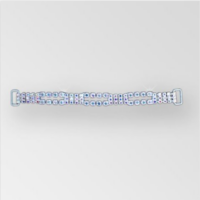 CB12 Cristal AB Plateado