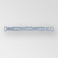 CB13 Cristal Clear Plateado