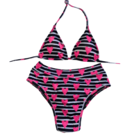 Traje de Baño Pink Hearts