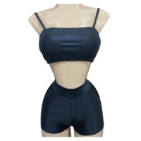 Short Celi Negro Shiny